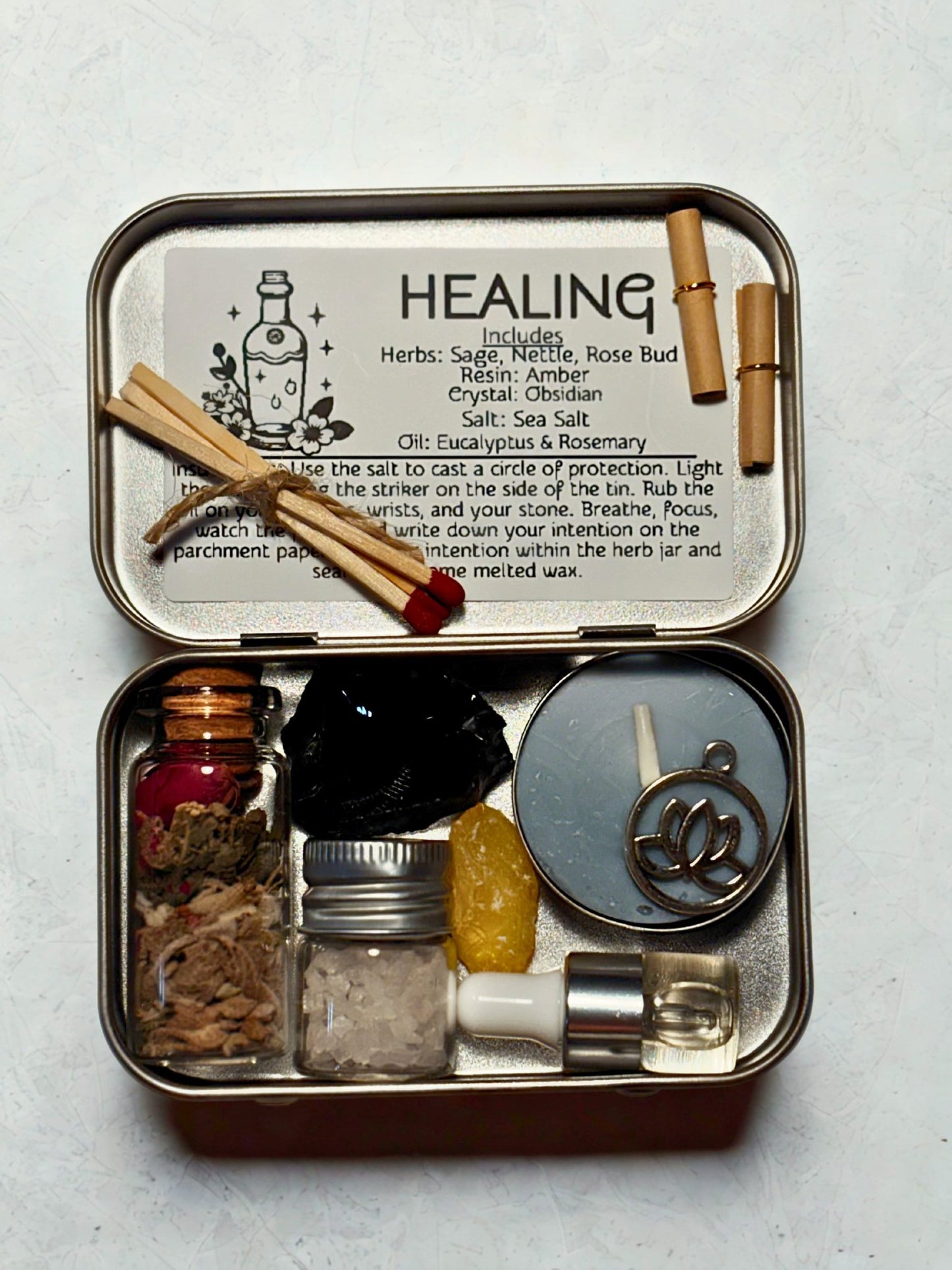 Mini Self - Care Ritual Kit | Healing - Northern Moon Apothecary