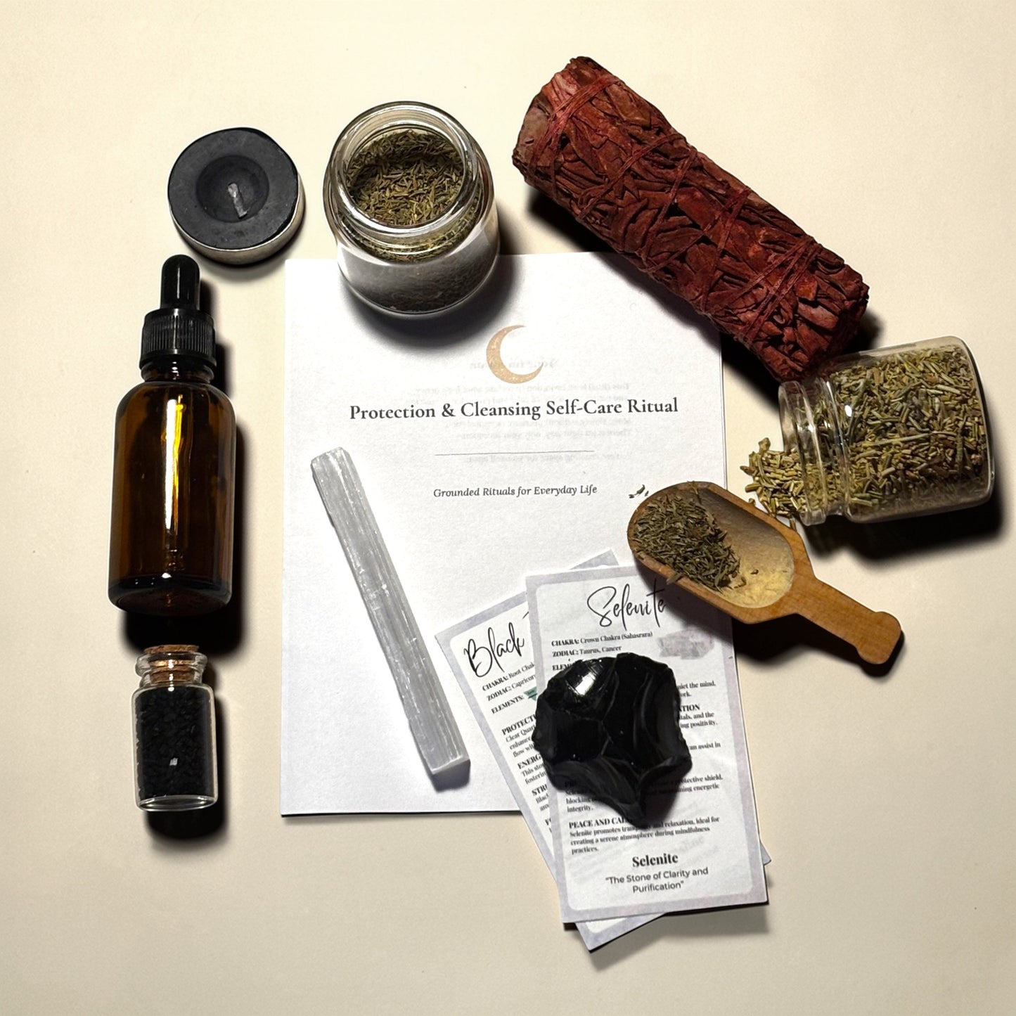 Spiritual Self - Care Ritual Kit | Protection & Cleansing - Northern Moon Apothecary