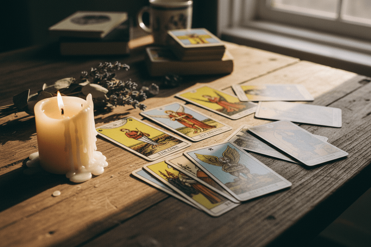 A Letter from the Cards | Personalized 3 Card Tarot Reading by Mail - Northern Moon Apothecary