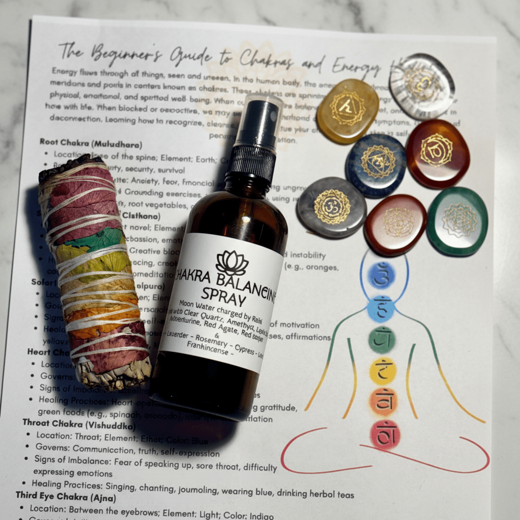 Chakra Alignment Ritual Kit - Northern Moon Apothecary