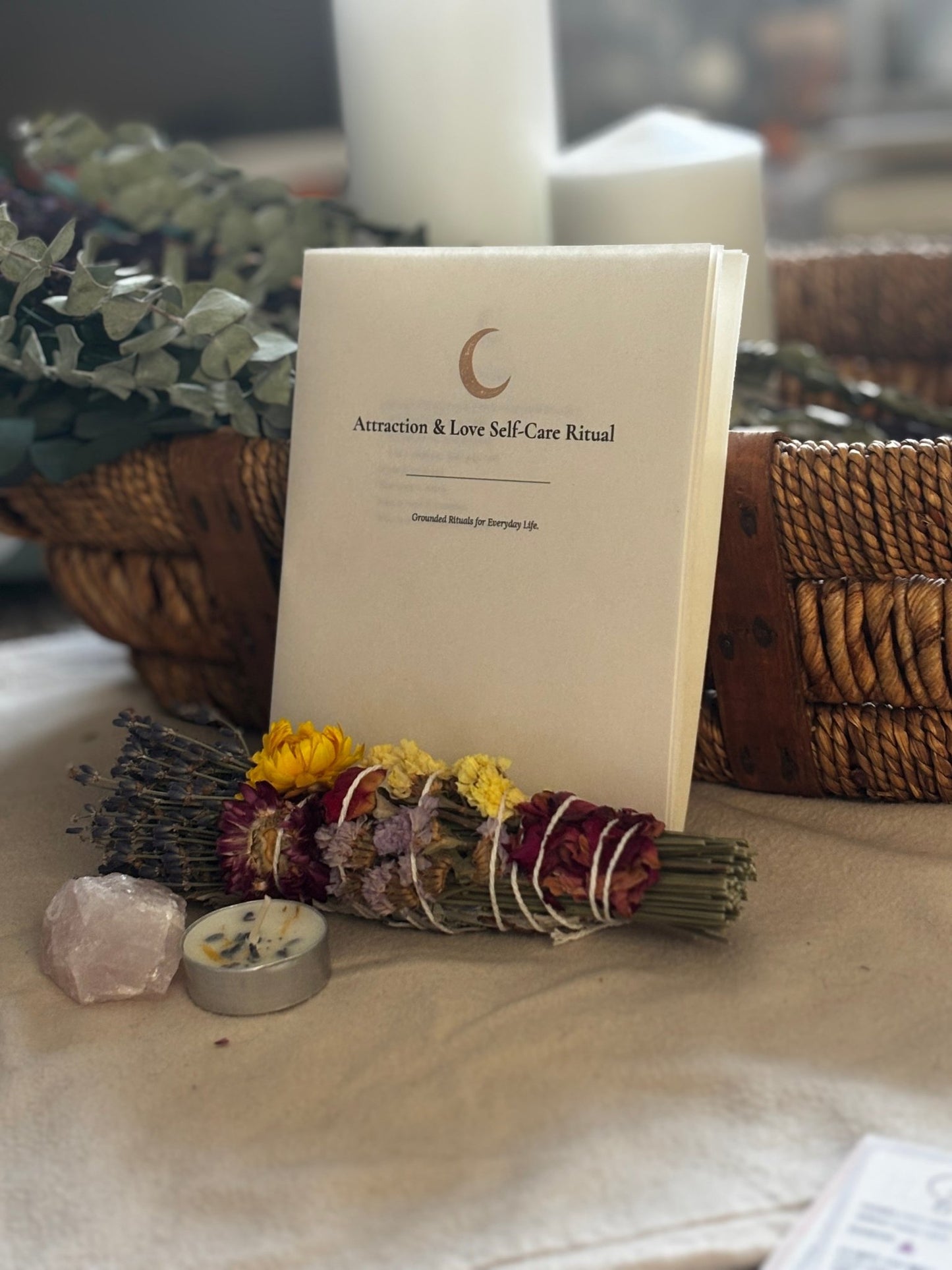 Spiritual Self - Care Ritual Kit | For Love & Attraction - Northern Moon Apothecary