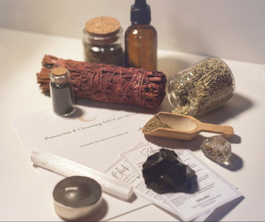 Spiritual Self - Care Ritual Kit | Protection & Cleansing - Northern Moon Apothecary